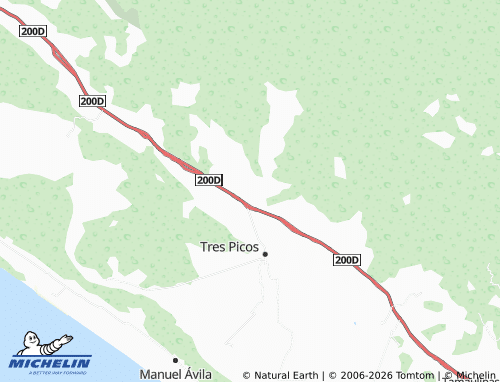 Mapa MICHELIN Benito Juárez - ViaMichelin