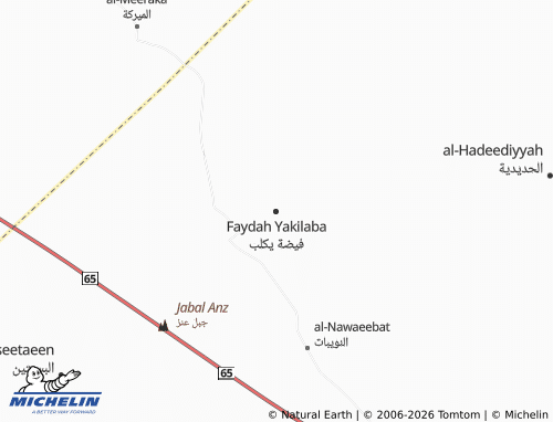MICHELIN-Landkarte Faydah Yakilaba - ViaMichelin