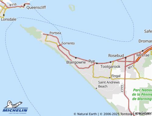 MICHELIN Blairgowrie map - ViaMichelin