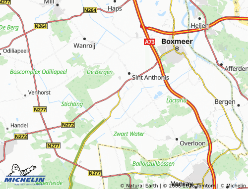 MICHELIN Oploo map - ViaMichelin