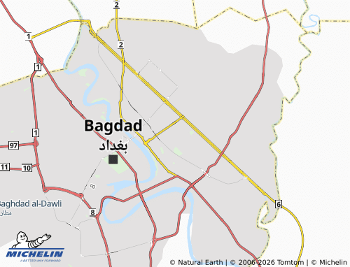 Carte MICHELIN Mal'ab al-Sha'b - ViaMichelin