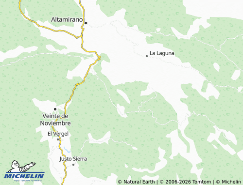 Mapa MICHELIN Pueblo Juárez - ViaMichelin