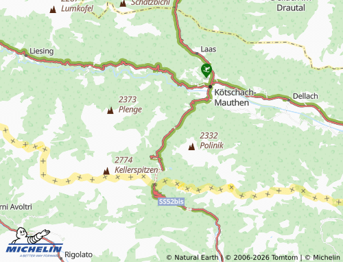 MICHELIN Bannwald map - ViaMichelin