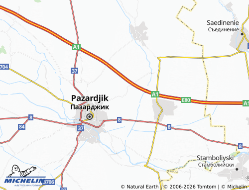 Mapa MICHELIN Dobrovnitsa - ViaMichelin