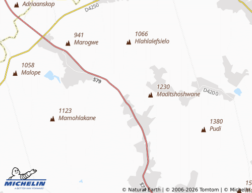 MICHELIN-Landkarte Mohwelere - ViaMichelin