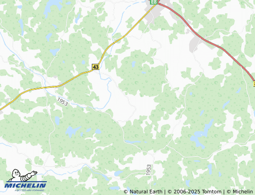 MICHELIN Kallela map - ViaMichelin