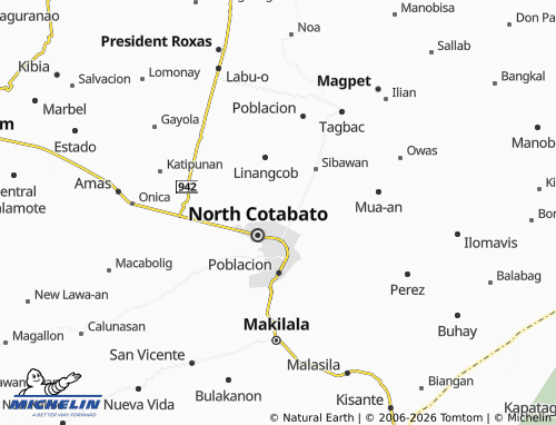 MICHELIN Kalasuyan map - ViaMichelin