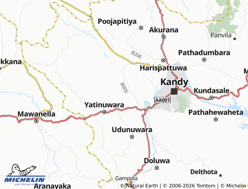 Mapa MICHELIN Mangalagama - ViaMichelin