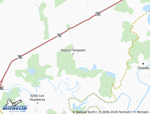 MICHELIN Aquiles Serdán map - ViaMichelin