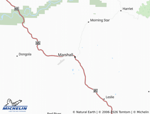 Mappa MICHELIN Marshall - ViaMichelin
