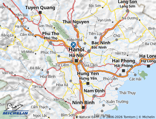 Mappa MICHELIN Long Biên - ViaMichelin