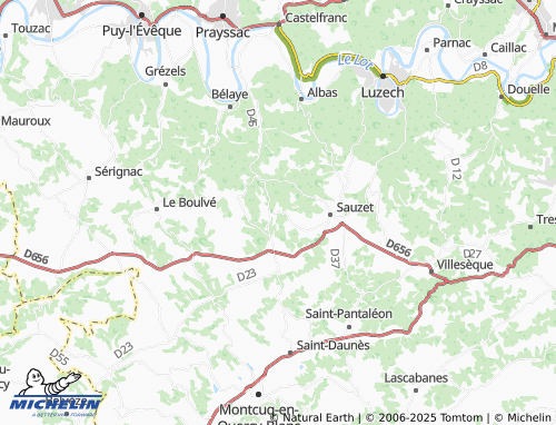 Mappa MICHELIN Le Vert - ViaMichelin