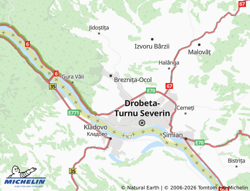 Mapa MICHELIN Magheru - ViaMichelin