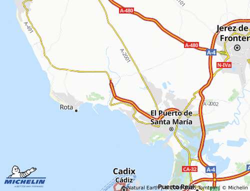 MICHELIN Villarana map - ViaMichelin