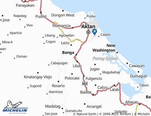 Mappa MICHELIN Tabayon - ViaMichelin