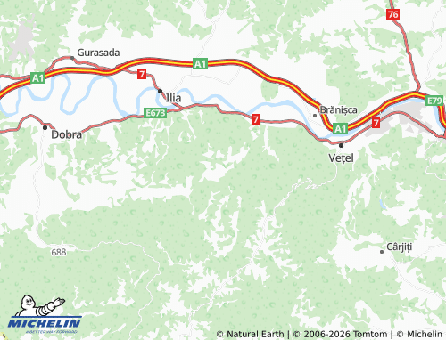 Mappa MICHELIN Dumbrăvița - ViaMichelin