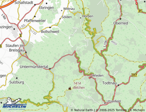 Carte MICHELIN Branden - ViaMichelin