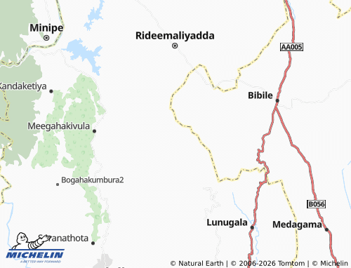 MICHELIN Watagommana map - ViaMichelin