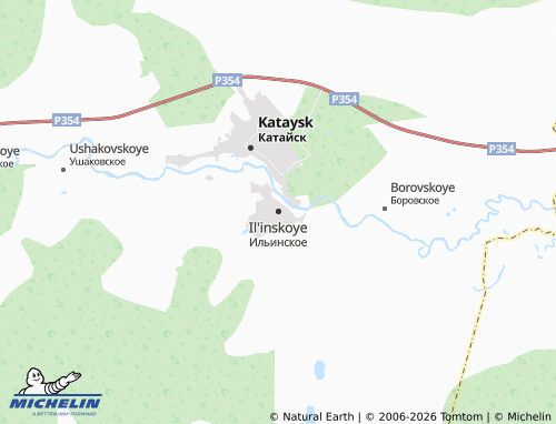 MICHELIN-Landkarte Il'inskoye - ViaMichelin