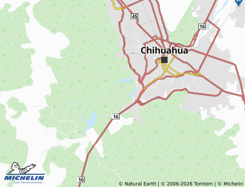 Mapa MICHELIN Reserva del Parque - ViaMichelin