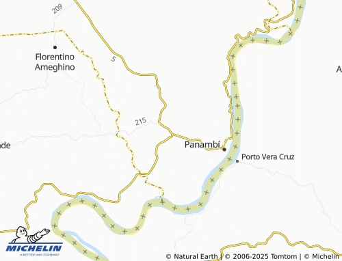 MICHELIN Panambí Kilómetro 15 map - ViaMichelin