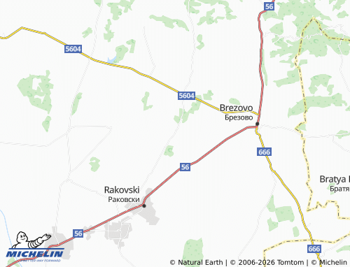 Mappa MICHELIN Otets Kirilovo - ViaMichelin