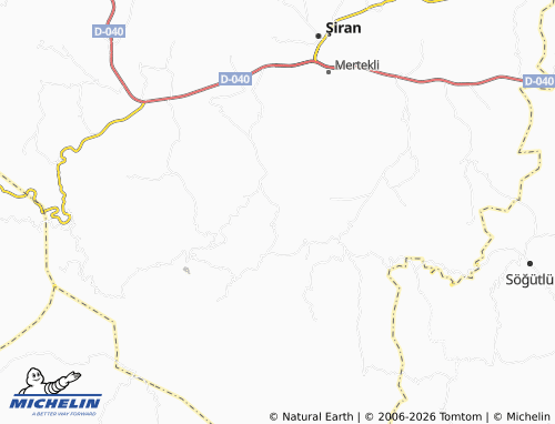 Mappa MICHELIN Bolluk - ViaMichelin