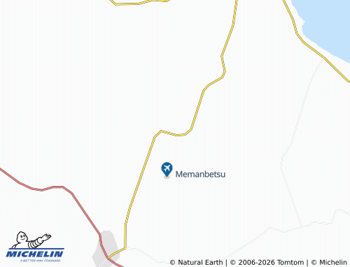 Carte MICHELIN Memambetsu - ViaMichelin