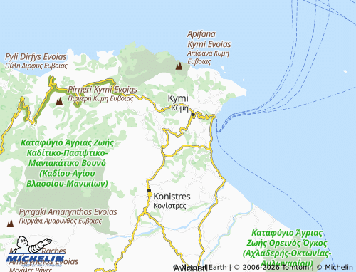 Carte MICHELIN Kalimerianoi - ViaMichelin