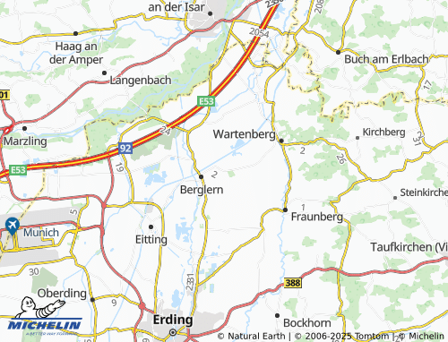 Kaart MICHELIN Manhartsdorf - ViaMichelin