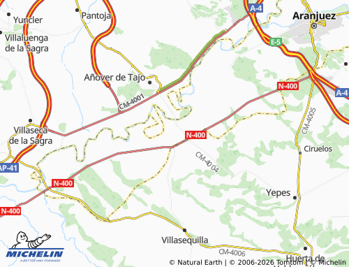 MICHELIN-Landkarte Castillejo - ViaMichelin
