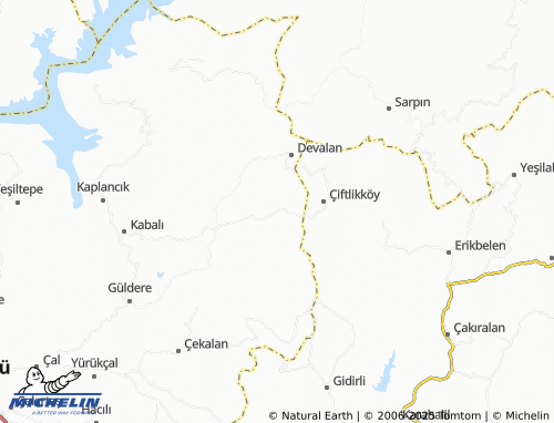 MICHELIN Kuyumcu map - ViaMichelin