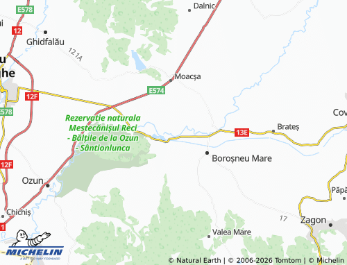 Carte MICHELIN Bita - ViaMichelin