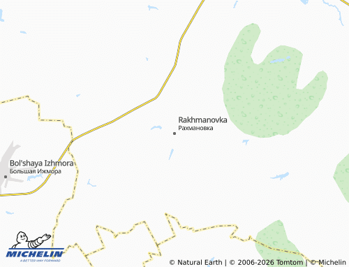 MICHELIN-Landkarte Rakhmanovka - ViaMichelin