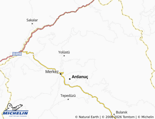 Mappa MICHELIN Tütünlü - ViaMichelin