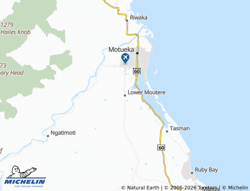 Mapa MICHELIN Lower Moutere - ViaMichelin