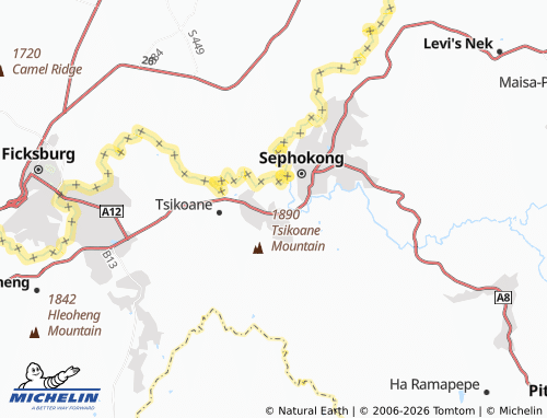 Carte MICHELIN Matukeng - ViaMichelin