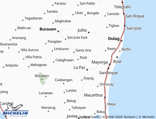 MICHELIN Rizal map - ViaMichelin