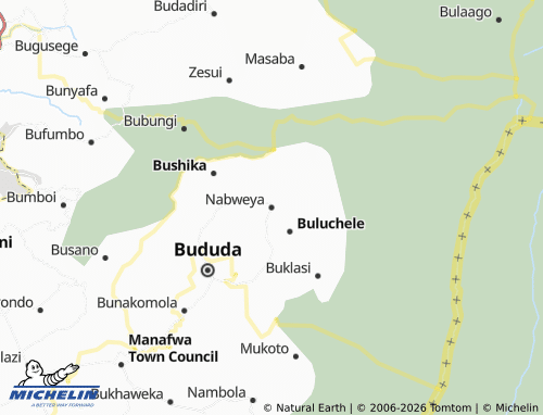 Mapa MICHELIN Nabweya - ViaMichelin