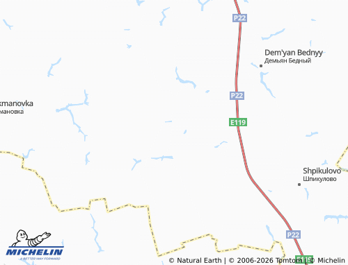 Kaart MICHELIN Ivanovka - ViaMichelin