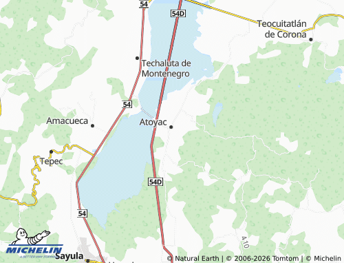 MICHELIN La Purísima map - ViaMichelin