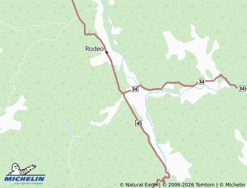 Mappa MICHELIN Hidalgo de San Antonio - ViaMichelin