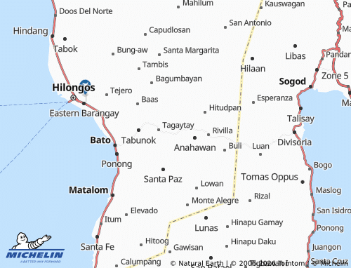 Mappa MICHELIN Bago - ViaMichelin