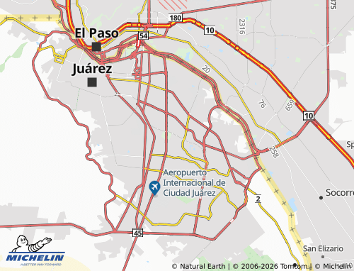 MICHELIN Teófilo Borunda map - ViaMichelin