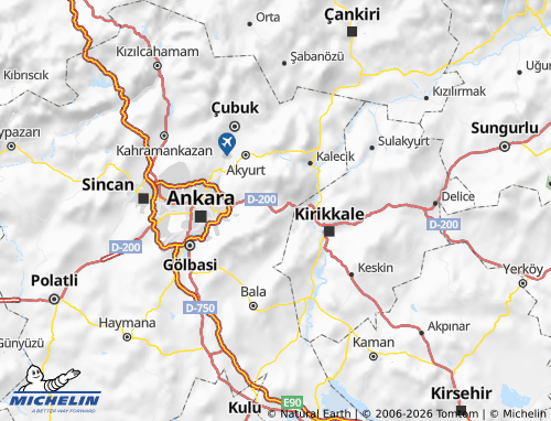 Carte MICHELIN Elmadağ - ViaMichelin