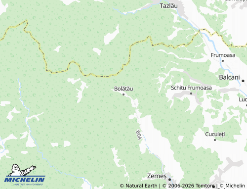 MICHELIN Bolătău map - ViaMichelin