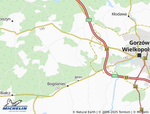 Mappa MICHELIN Racław - ViaMichelin