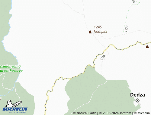 MICHELIN Mkazomba map - ViaMichelin