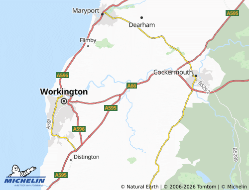 Carte MICHELIN Bridgefoot - ViaMichelin