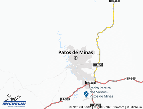 MICHELIN Padre Eustáquio map - ViaMichelin